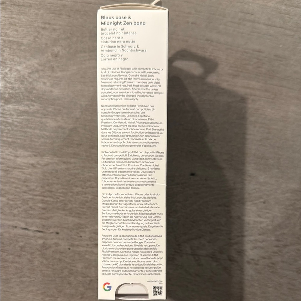 Fitbit Inspire 3 Midnight Black Smartwatch - Picture 4 of 6
